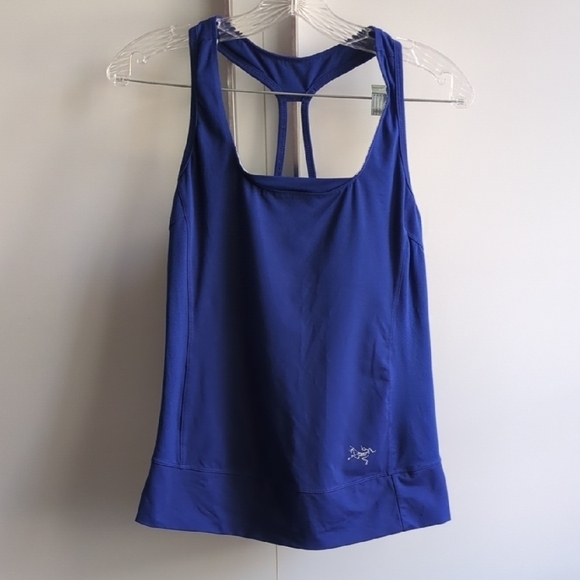 Arc'teryx Tops - Arc'teryx blue athletic workout tank top women's size S small